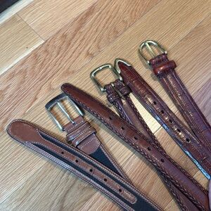 Jos. A Bank Leather Belts